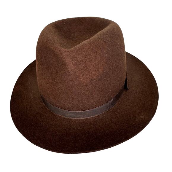 Vintage L.L. Bean wool fedora made in England - Picture 1 of 8